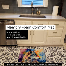 Load image into Gallery viewer, Wolves Wolf  Memory Foam Kitchen Mat DAC3008RUG