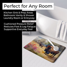 Load image into Gallery viewer, Wood Bison Memory Foam Kitchen Mat DAC3010RUG