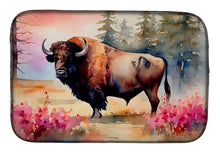 Load image into Gallery viewer, Wood Bison Dish Drying Mat