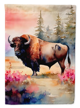 Load image into Gallery viewer, Wood Bison Garden Flag – Outdoor Decorative Yard Flag