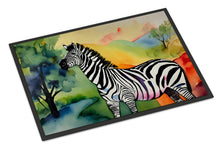 Load image into Gallery viewer, Zebra Doormat - Large 24x36 – Indoor/Outdoor Floor Mat with Artistic Flair