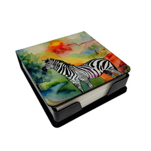 Load image into Gallery viewer, Zebra PU Leather Note Paper Holder