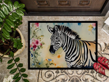 Load image into Gallery viewer, Zebra Doormat - Large 24x36 – Indoor/Outdoor Floor Mat with Artistic Flair