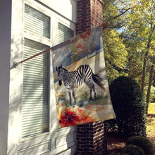 Load image into Gallery viewer, Zebra House Flag