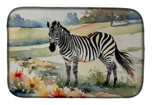 Load image into Gallery viewer, Zebra Dish Drying Mat