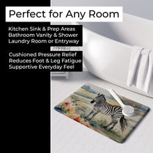Load image into Gallery viewer, Zebra Memory Foam Kitchen Mat DAC3016RUG