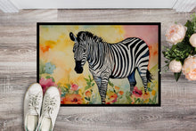 Load image into Gallery viewer, Zebra Doormat - Large 24x36 – Indoor/Outdoor Floor Mat with Artistic Flair