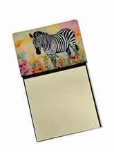 Load image into Gallery viewer, Zebra Sticky Note Holder- Refiilable Desk Accessory Note Pad