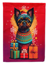 Load image into Gallery viewer, Affenpinscher Holiday Christmas House Flag