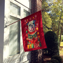Load image into Gallery viewer, American Bulldog Holiday Christmas House Flag