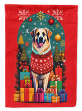 Load image into Gallery viewer, Anatolian Shepherd Dog Holiday Christmas House Flag