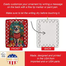 Load image into Gallery viewer, Anatolian Shepherd Dog Holiday Christmas Porcelain Ornament