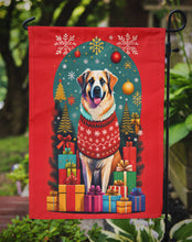 Load image into Gallery viewer, Anatolian Shepherd Dog Holiday Christmas Garden Flag – Outdoor Decorative Yard Flag