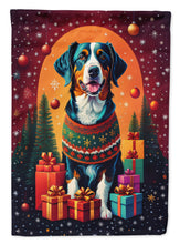 Load image into Gallery viewer, Appenzeller Sennenhund Holiday Christmas House Flag