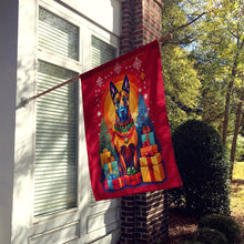 Load image into Gallery viewer, Belgian Malinois Holiday Christmas House Flag