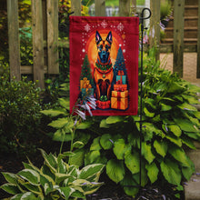 Load image into Gallery viewer, Belgian Malinois Holiday Christmas Garden Flag – Outdoor Decorative Yard Flag