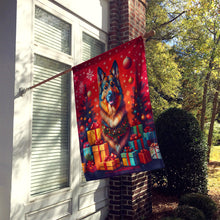 Load image into Gallery viewer, Belgian Tervuren Holiday Christmas House Flag