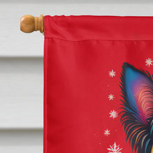 Load image into Gallery viewer, Biewer Terrier Holiday Christmas House Flag