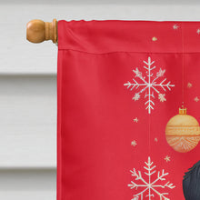 Load image into Gallery viewer, Black Russian Terrier Holiday Christmas House Flag