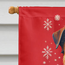 Load image into Gallery viewer, Border Terrier Holiday Christmas House Flag
