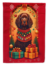 Load image into Gallery viewer, Boykin Spaniel Holiday Christmas House Flag