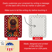 Load image into Gallery viewer, Boykin Spaniel Holiday Christmas Porcelain Ornament