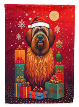 Load image into Gallery viewer, Briard Holiday Christmas Garden Flag – Outdoor Decorative Yard Flag