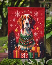 Load image into Gallery viewer, Brittany Spaniel Holiday Christmas Garden Flag – Outdoor Decorative Yard Flag