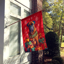 Load image into Gallery viewer, Bullmastiff Holiday Christmas House Flag