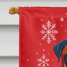 Load image into Gallery viewer, Bullmastiff Holiday Christmas House Flag