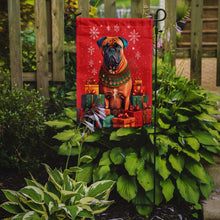 Load image into Gallery viewer, Bullmastiff Holiday Christmas Garden Flag – Outdoor Decorative Yard Flag