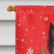 Load image into Gallery viewer, Black Cairn Terrier Holiday Christmas House Flag