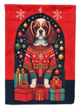 Load image into Gallery viewer, Cavalier Spaniel Holiday Christmas House Flag