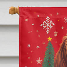 Load image into Gallery viewer, Cavalier Spaniel Holiday Christmas House Flag