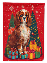 Load image into Gallery viewer, Cavalier Spaniel Holiday Christmas House Flag