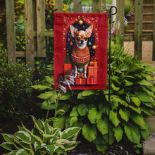 Load image into Gallery viewer, Chihuahua Holiday Christmas Garden Flag – Outdoor Decorative Yard Flag