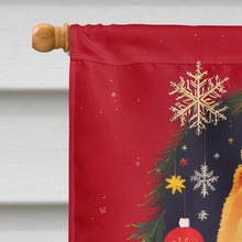 Load image into Gallery viewer, Chow Chow Holiday Christmas House Flag