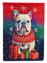 Load image into Gallery viewer, English Bulldog Holiday Christmas House Flag