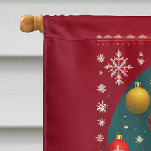 Load image into Gallery viewer, English Foxhound Holiday Christmas House Flag