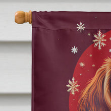 Load image into Gallery viewer, English Toy Spaniel Holiday Christmas House Flag