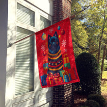Load image into Gallery viewer, German Spitz Holiday Christmas House Flag
