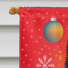 Load image into Gallery viewer, German Spitz Holiday Christmas House Flag