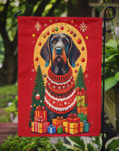 Load image into Gallery viewer, German Wirehaired Pointer Holiday Christmas Garden Flag – Outdoor Decorative Yard Flag