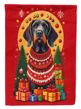 Load image into Gallery viewer, German Wirehaired Pointer Holiday Christmas Garden Flag – Outdoor Decorative Yard Flag