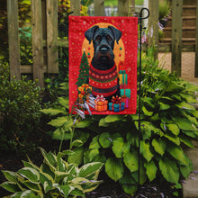 Load image into Gallery viewer, Giant Schnauzer Holiday Christmas Garden Flag – Outdoor Decorative Yard Flag