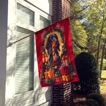 Load image into Gallery viewer, Gordon Setter Holiday Christmas House Flag