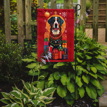 Load image into Gallery viewer, Greater Swiss Mountain Dog Holiday Christmas Garden Flag – Outdoor Decorative Yard Flag