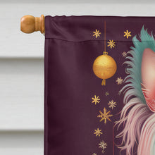 Load image into Gallery viewer, Chinese Crested Holiday Christmas House Flag