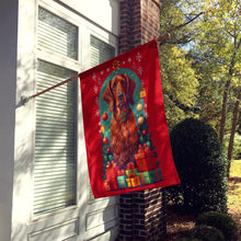 Load image into Gallery viewer, Irish Setter Holiday Christmas House Flag