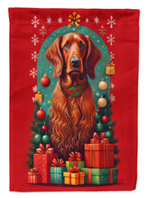 Load image into Gallery viewer, Irish Setter Holiday Christmas Garden Flag – Outdoor Decorative Yard Flag